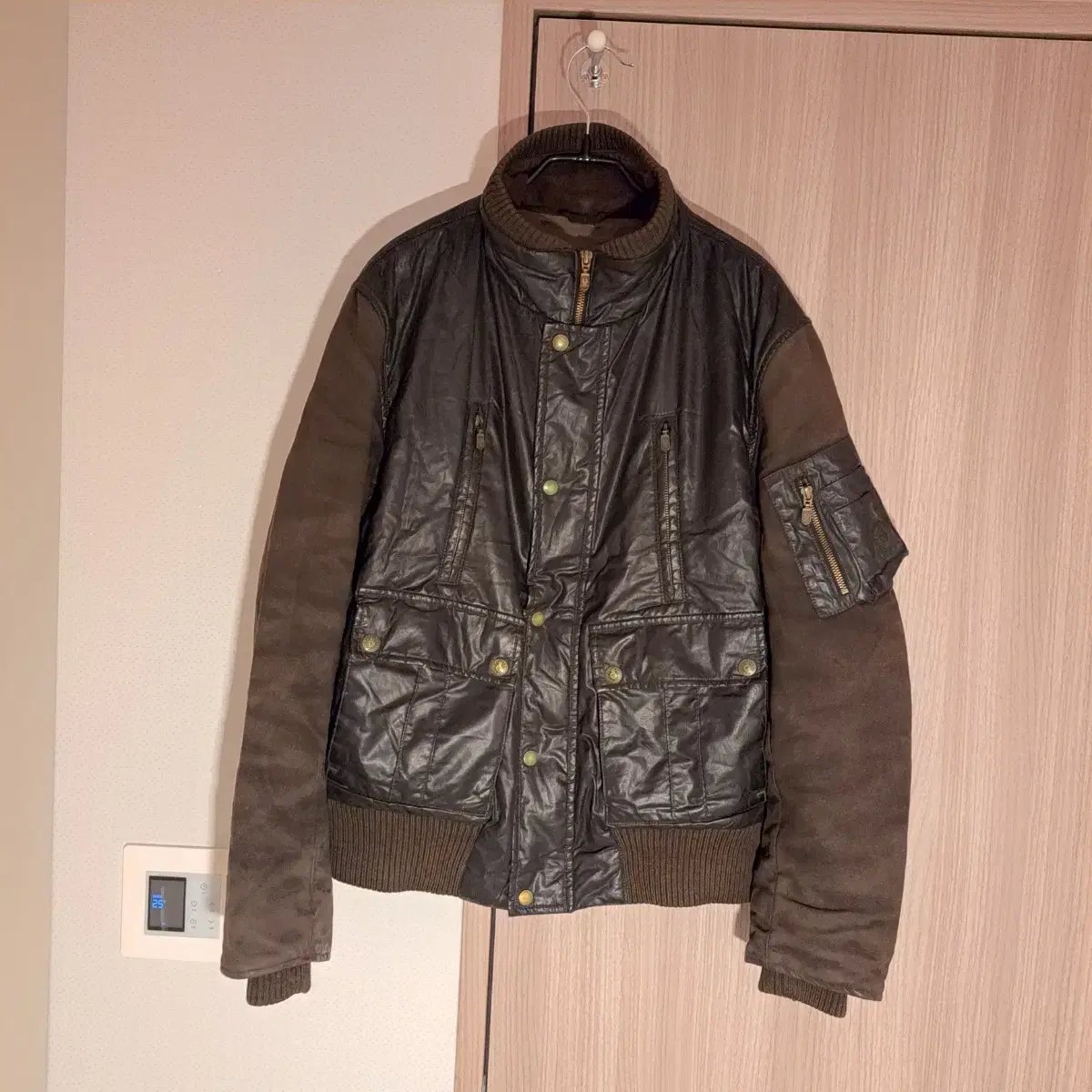 80's BELSTAFF REAL LEATHER JACKET