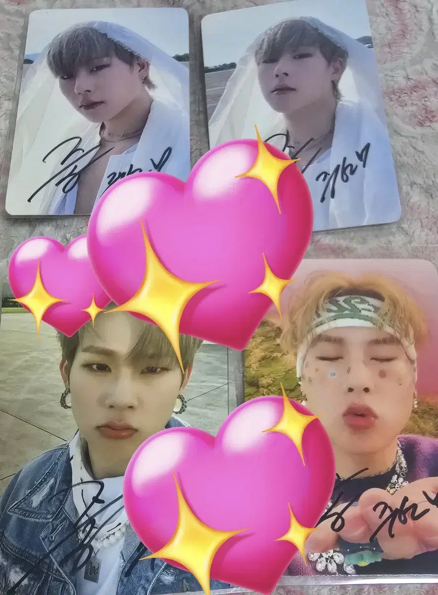 (Price drop)Monsta x handwritten sign poca wts