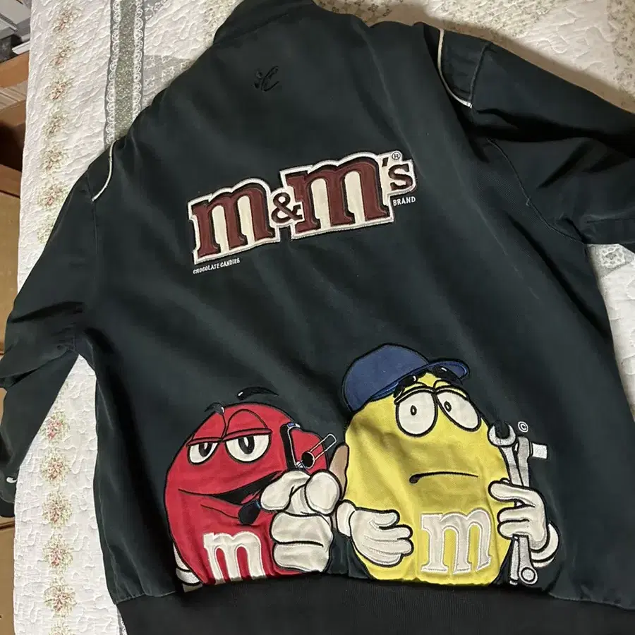 m&m 빈티지 레이싱 자켓2XL