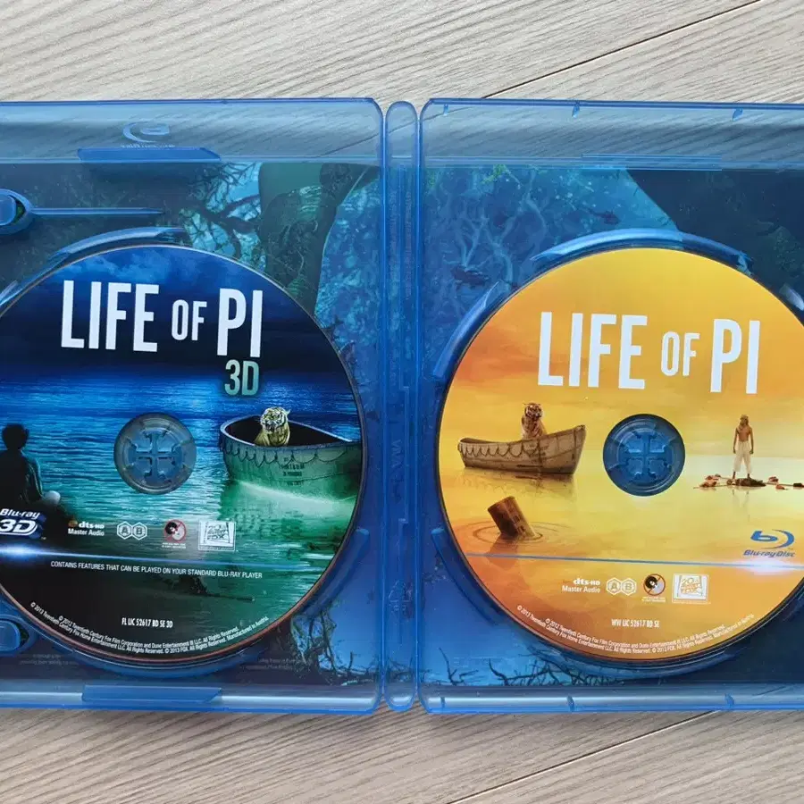 라이프 오브 파이 3D 블루레이 2Disk 팔아요. Life of Pi