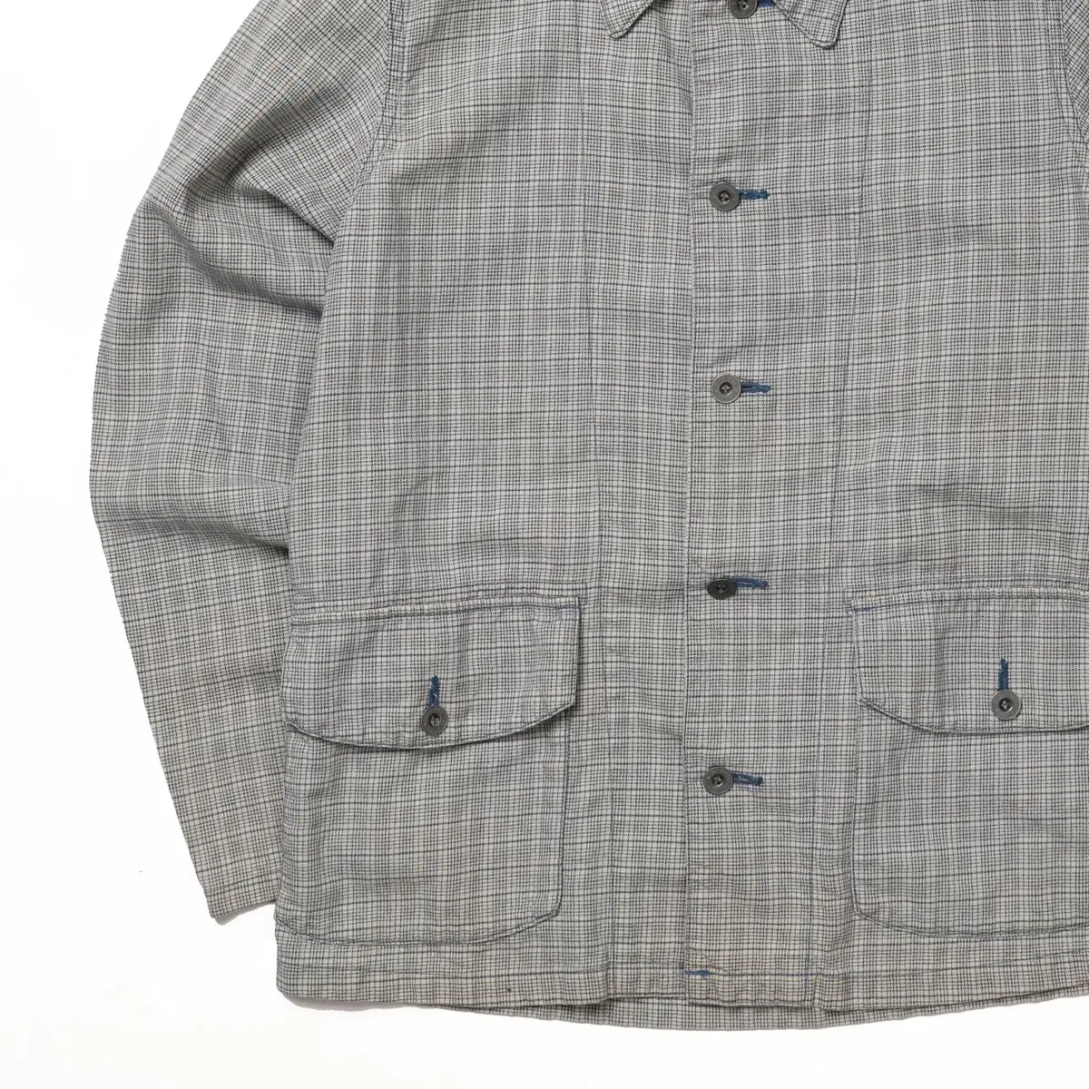 visvim Linen Blend Coverall Jacket