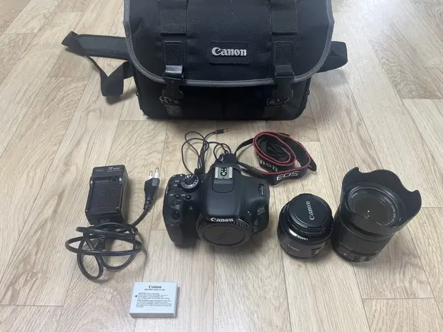 캐논 600D 렌즈18-55, 50mm 판매합니다