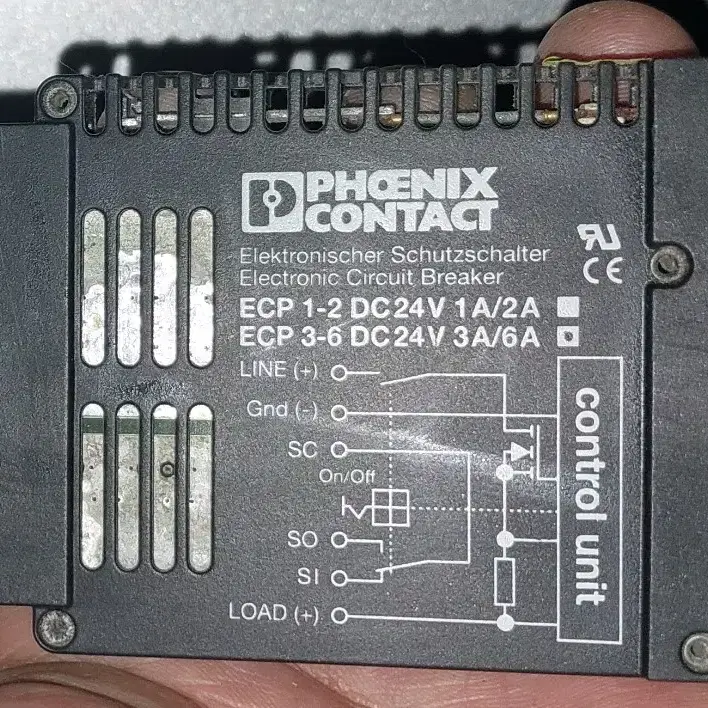 Phoenix Contact Ecp 3-6 DC24V 3A/6A