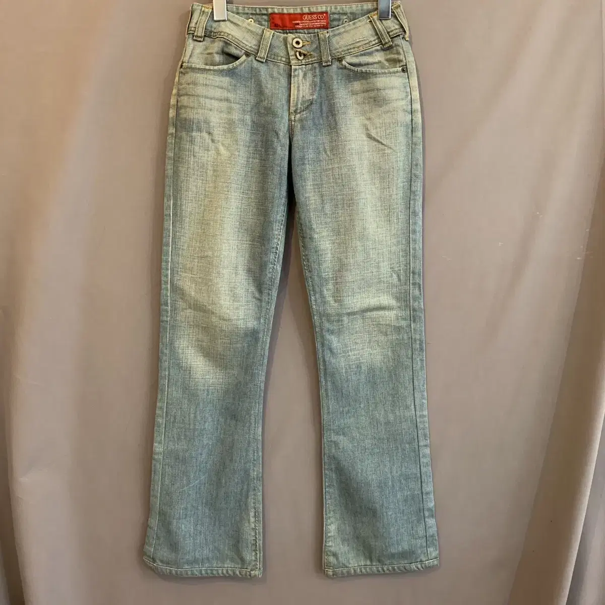 25 Inch Gess Cinch Bag Vintage Bootcut Denim Pants Jeans for Sale