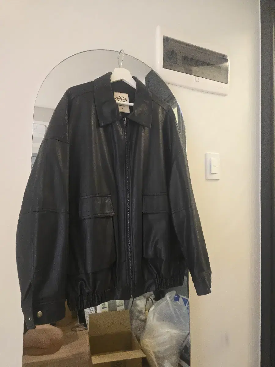 General Ideas Vegan Leather Jacket