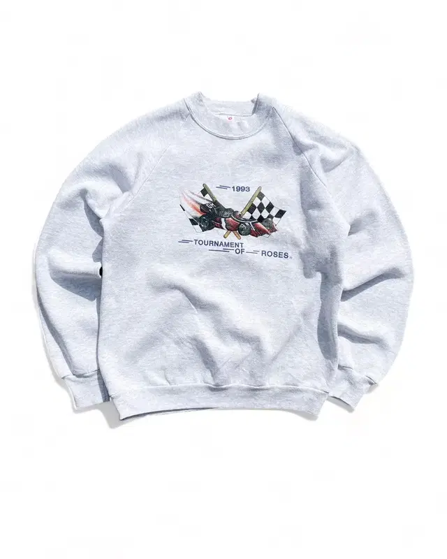 90s tournamant of roses racing sweat