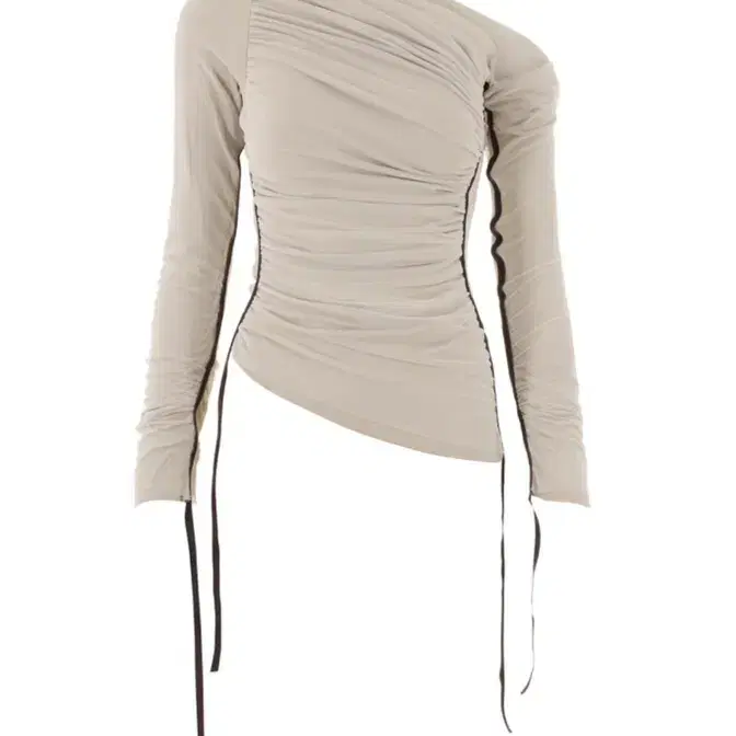 닐러 niller draped jersey top