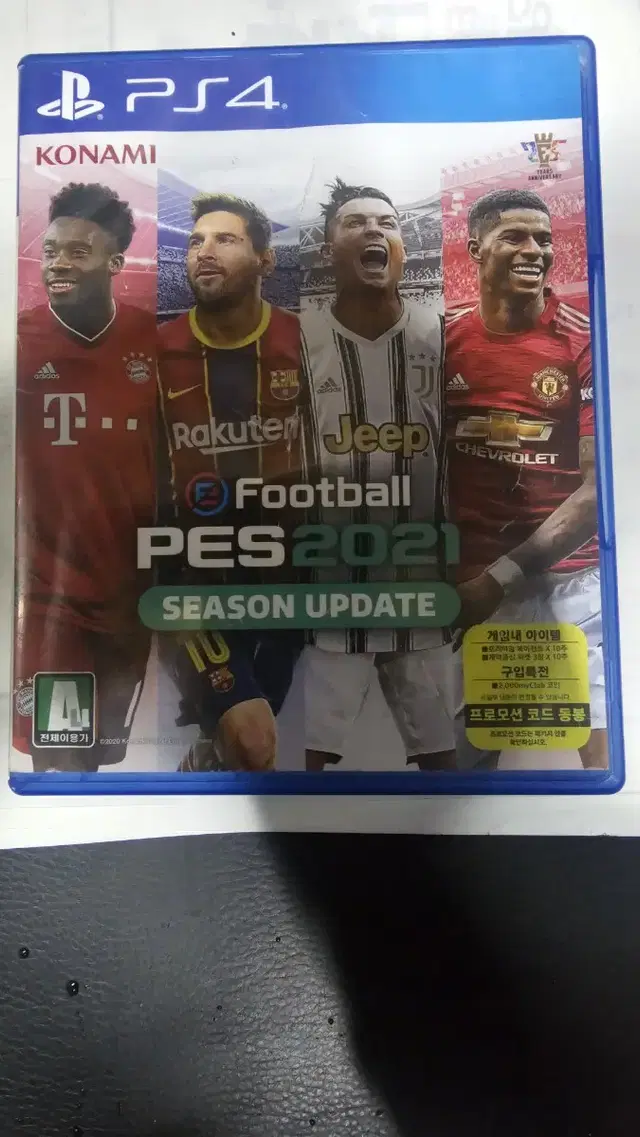 PS4 플스4 위닝2021 PES2021 위닝마지막버전 택포