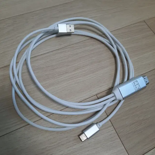 HDMI 미러링 케이블  4K HDMI-USB-USB type C