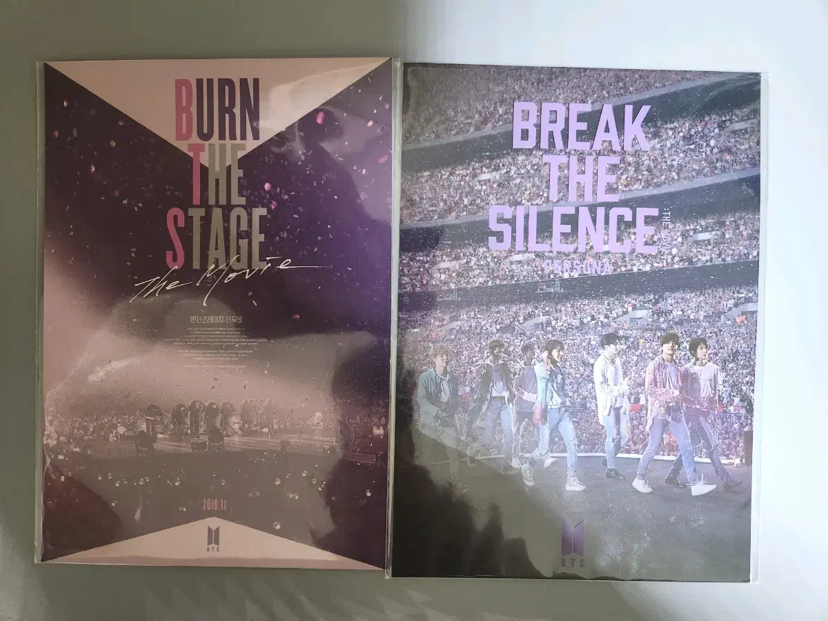 Buns The Stage / Break The Silence Movie Postcard