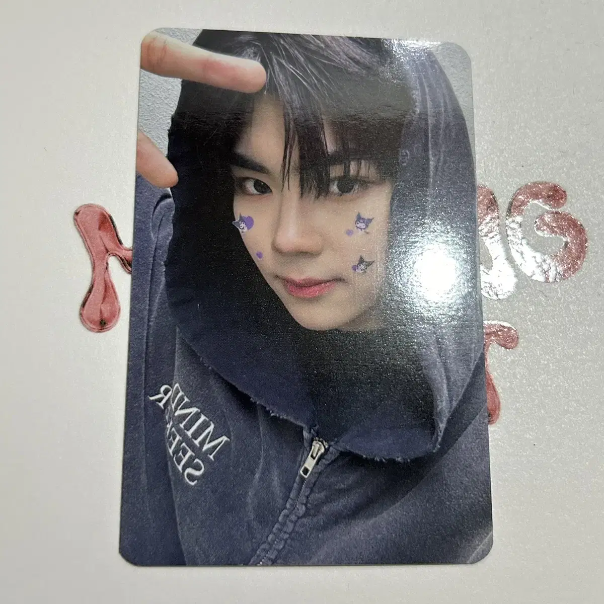 Counting stars face stickers park gunwook photocard κΈ°κΈ°κΈ°κΈ° kard