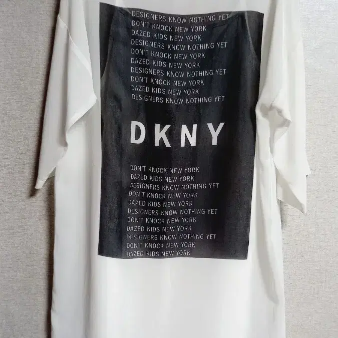 DKNY 새상품급 시스루 원피스 (55~77)