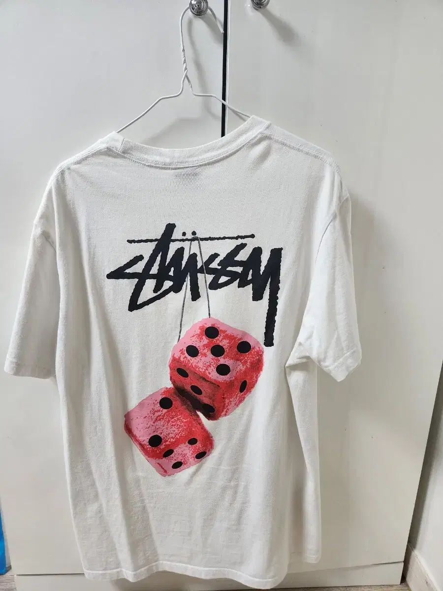 스투시 stussy dice 주사위 티셔츠 반팔 L