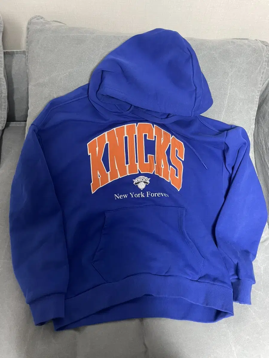 NBA Brushed Hoodie bloo XL