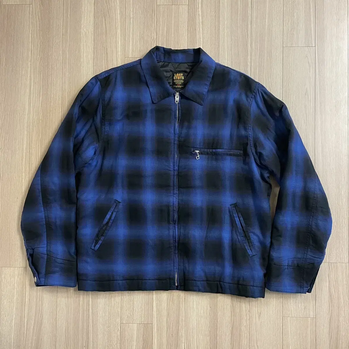 Rastats Ombré Check Shirt Jacket 1 size