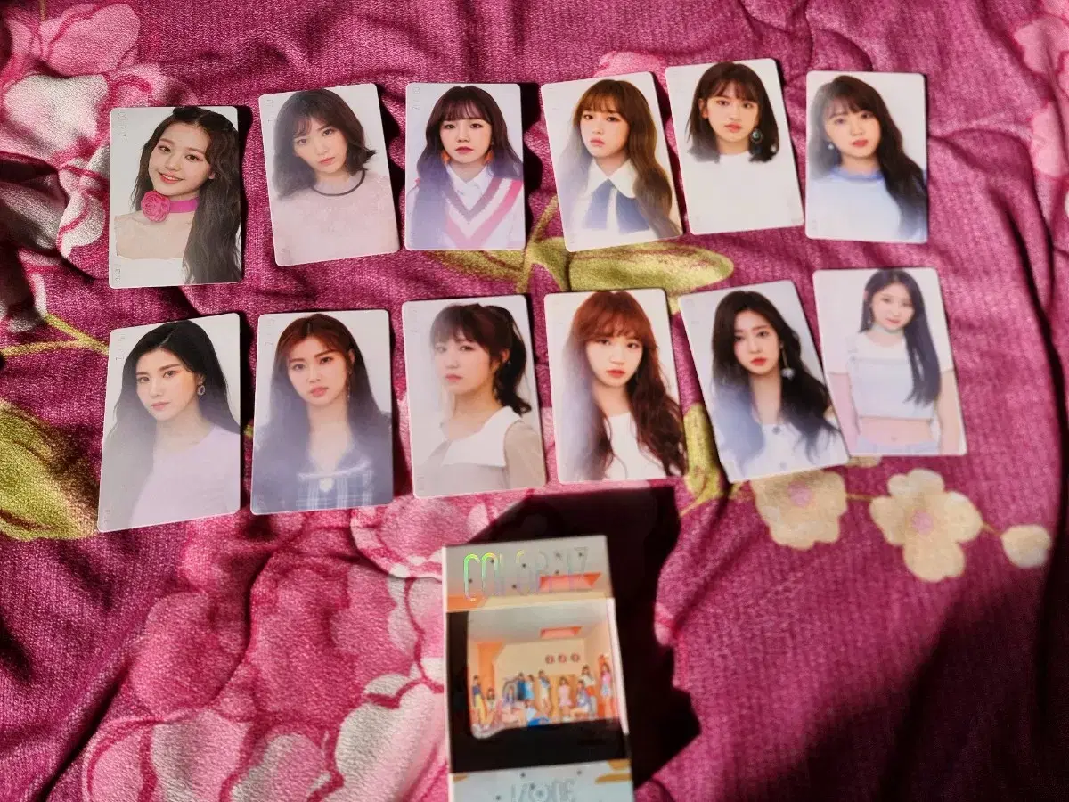 IZ*ONE ColorEyes kihno photocard Case Sets