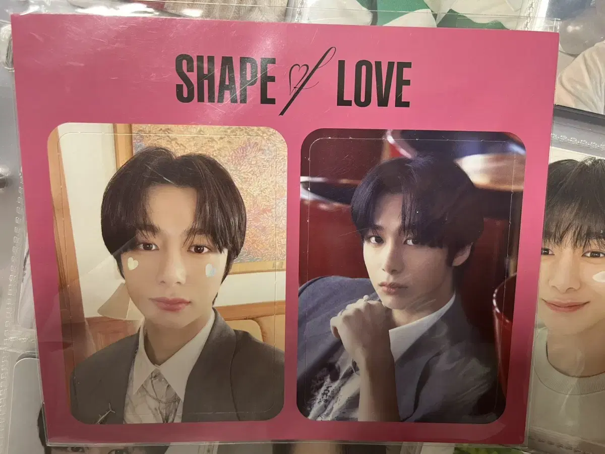 monsta x hyungwon love album photocard