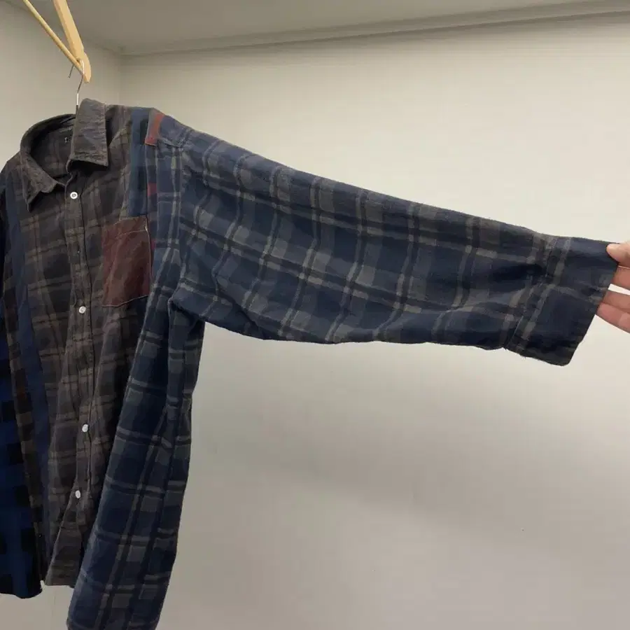 needles FLANNEL SHIRT 판매