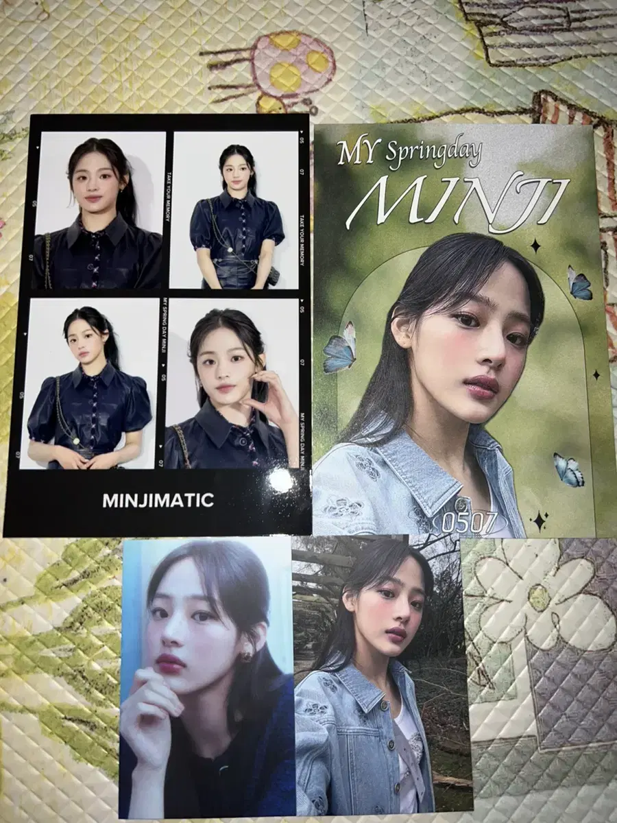 New Jeans minji photocard,photo