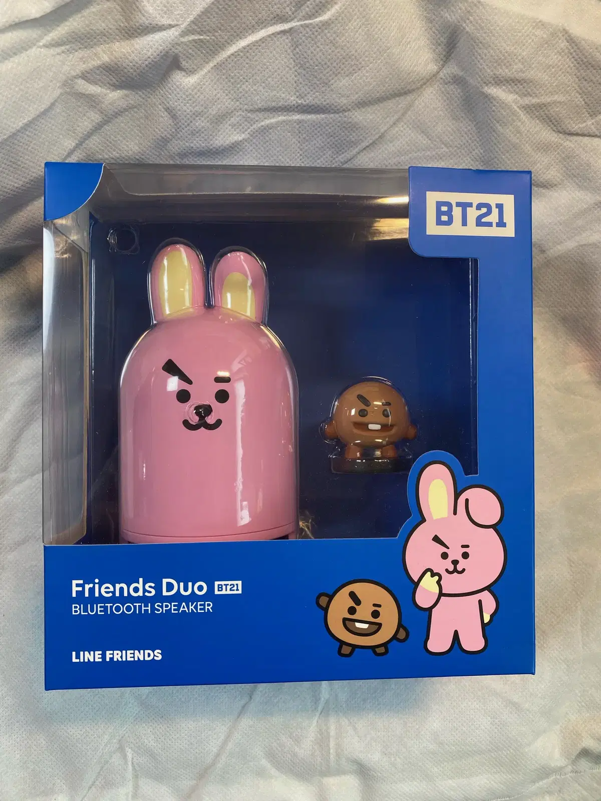 [미개봉] BT21 블루투스 스피커 + 피규어