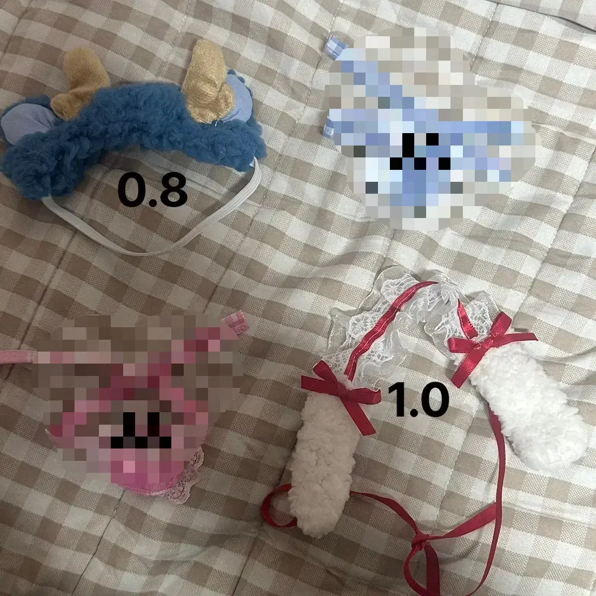 10cm 15cm Nui doll Hedoré Enstar Nui BLUELOCK for Hedoré bibs