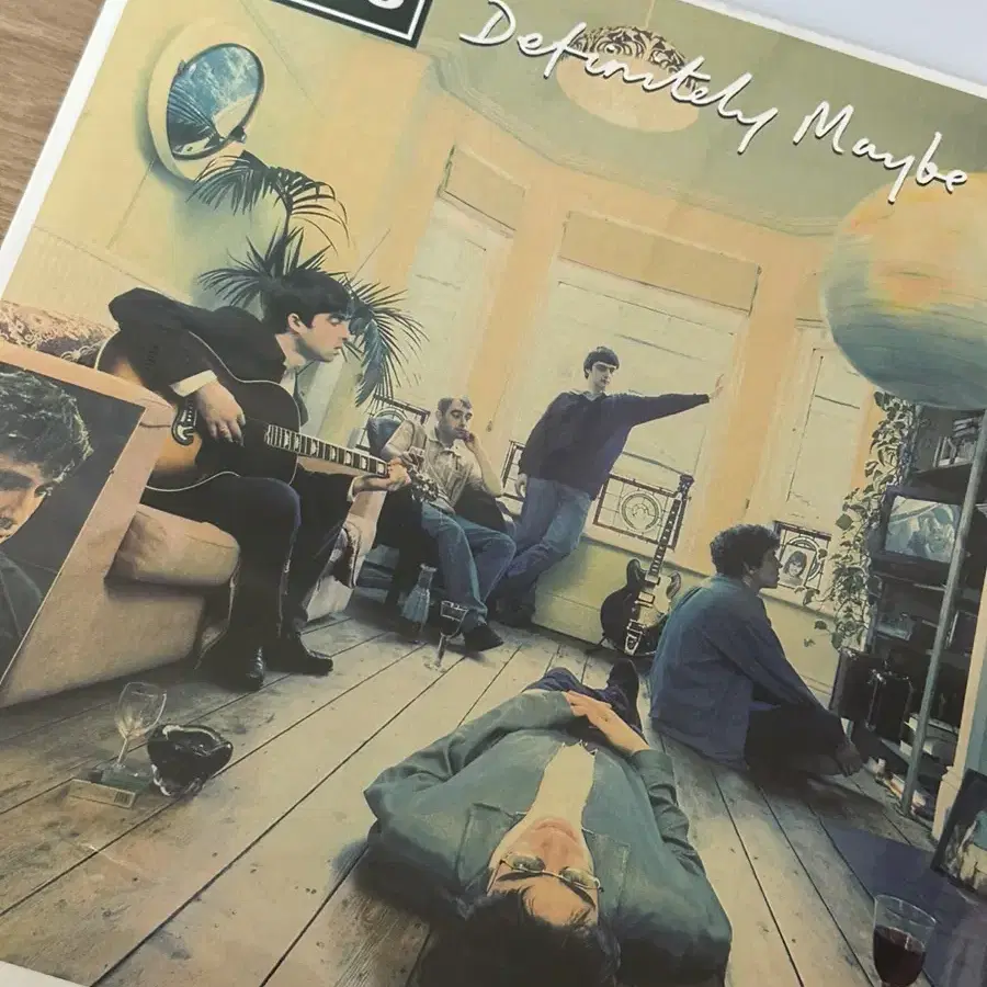 오아시스 1집 oasis definitely maybe lp