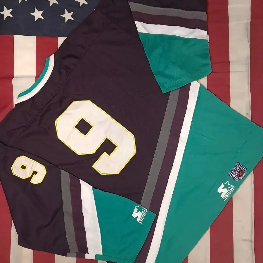 새제품 오리지날  Anaheim Mighty Ducks NHL 하키 져지