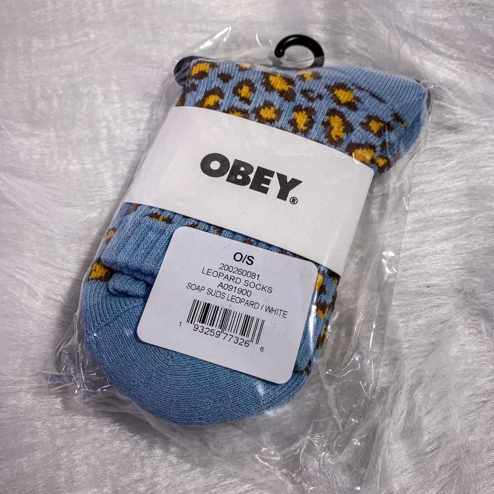 [새상품] 오베이 OBEY LEOPARD SOCKS (OS) CA290