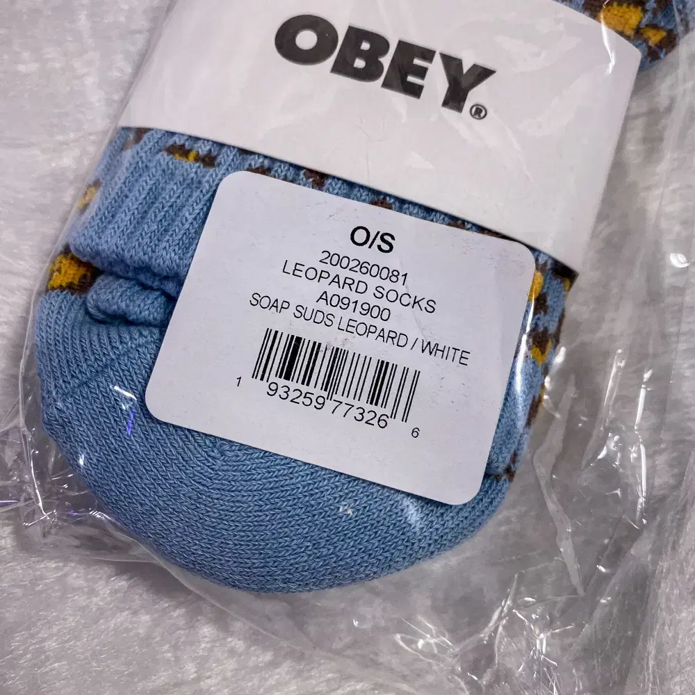 [새상품] 오베이 OBEY LEOPARD SOCKS (OS) CA290