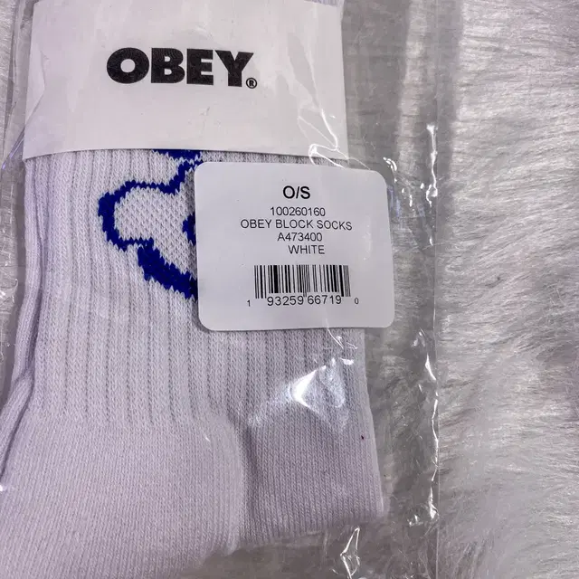 [새상품] 오베이 OBEY BLOCK SOCKS (OS) CA291