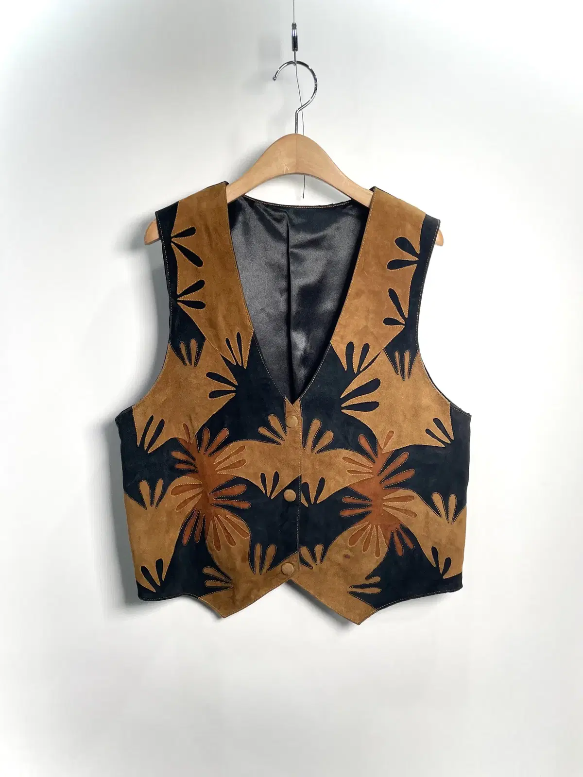 Bohemian Suede Ethnic Vest Vest Jo