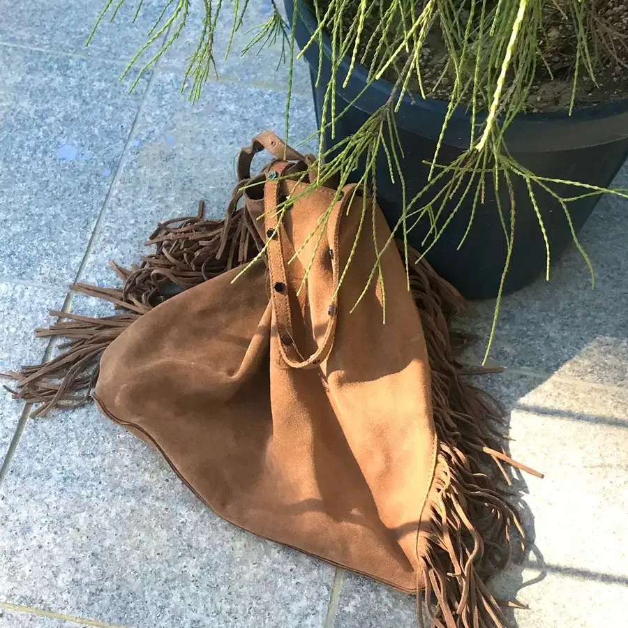 Vintage All Saints Suede Bag