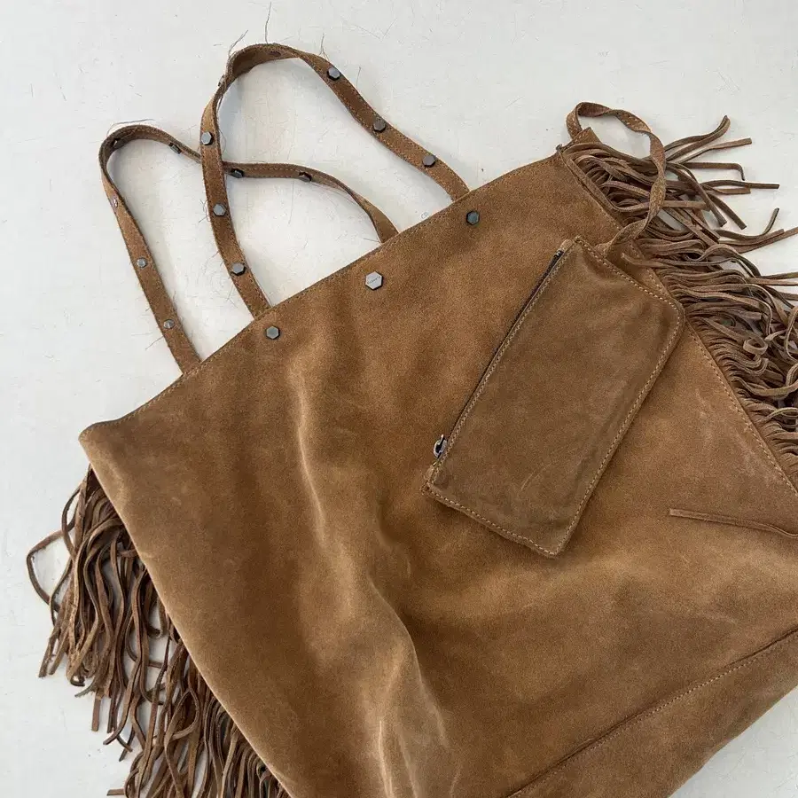 Vintage All Saints Suede Bag