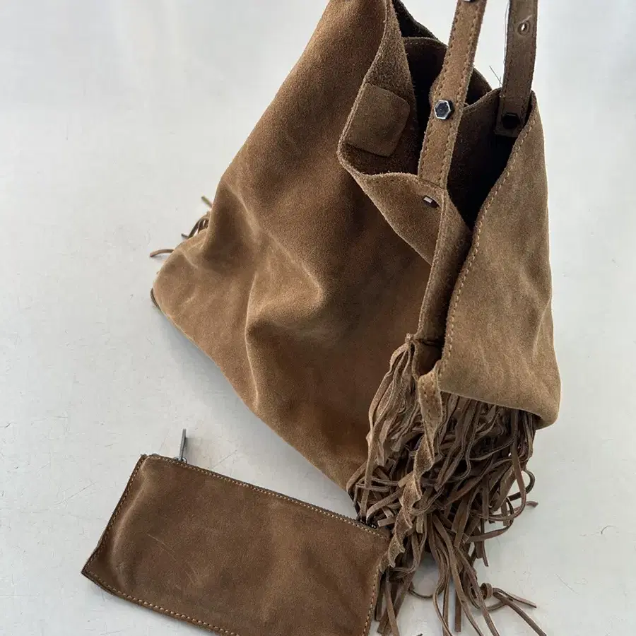 Vintage All Saints Suede Bag