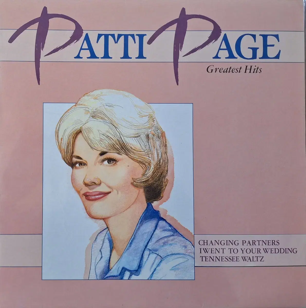 국내라이센스반/Patti Page - Greatest Hits LP