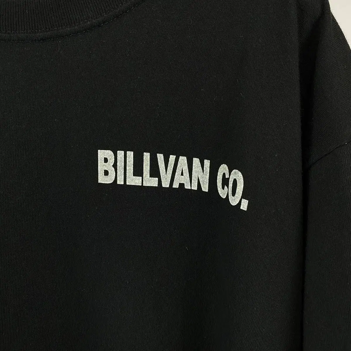 빈티지 BILLVAN 프린팅 티셔츠