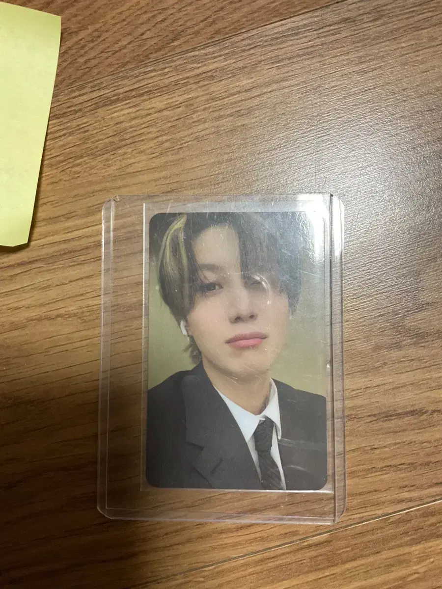 Shinee taemin donkolmi winktam photocard