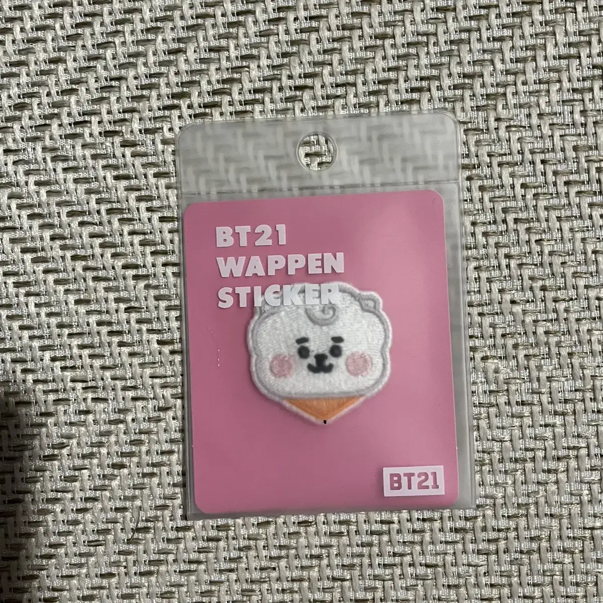 미개봉 BT21 와펜 스티커