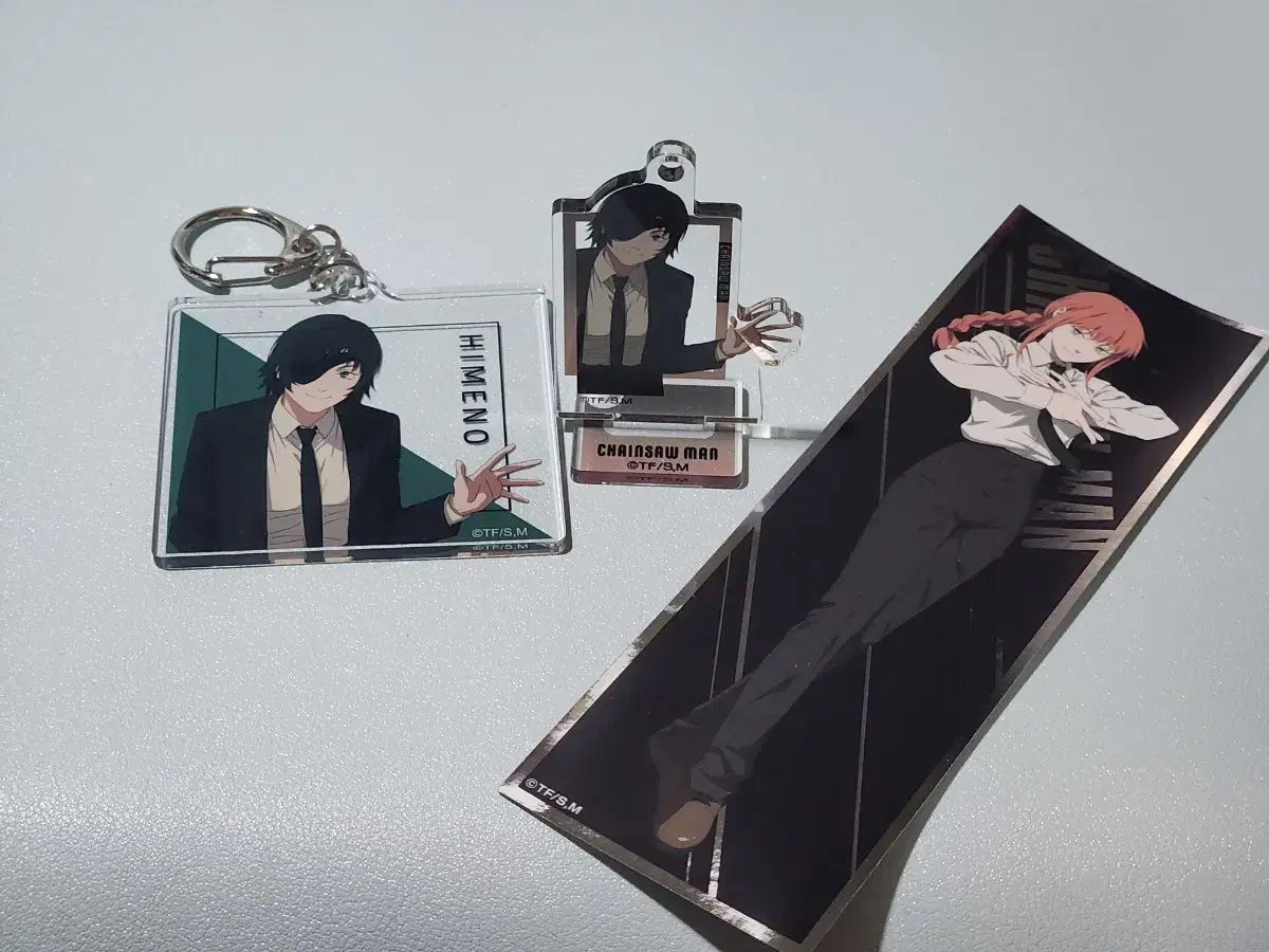 Chainsaw Man Makima Himeno Acrylic Stand Acrylic Keyring Mini Poster Sells Aki