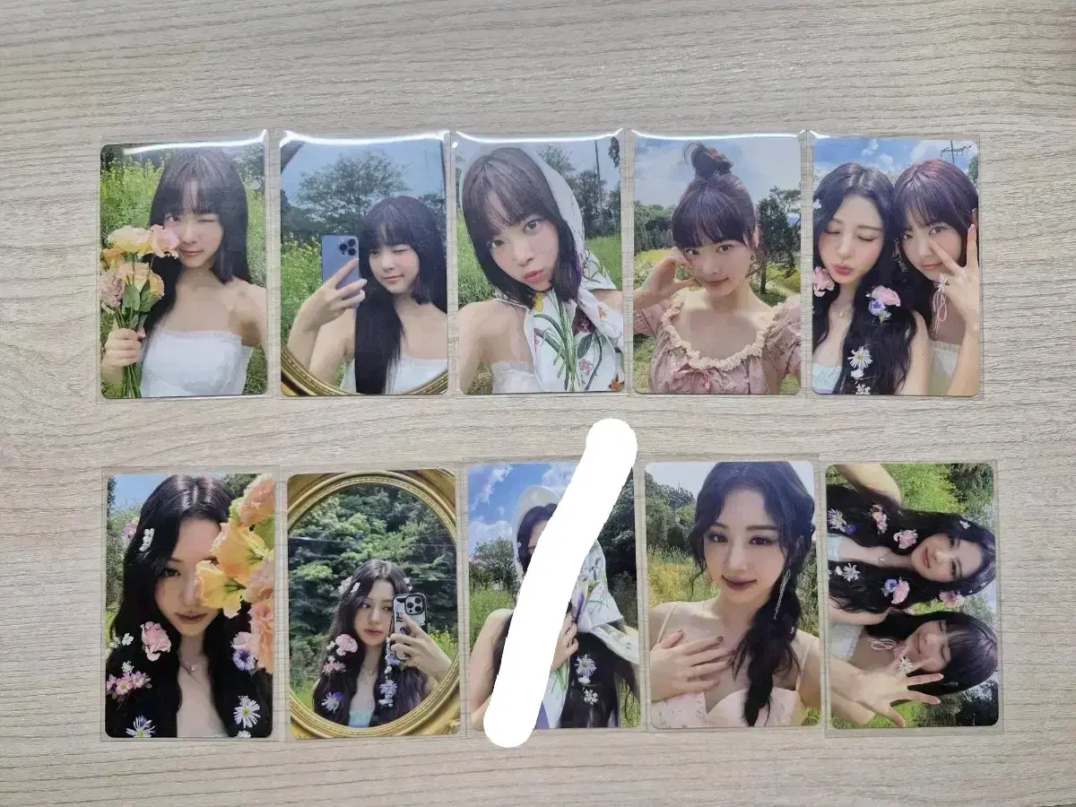 le sserafim diicon photocard eunchae, yunjin