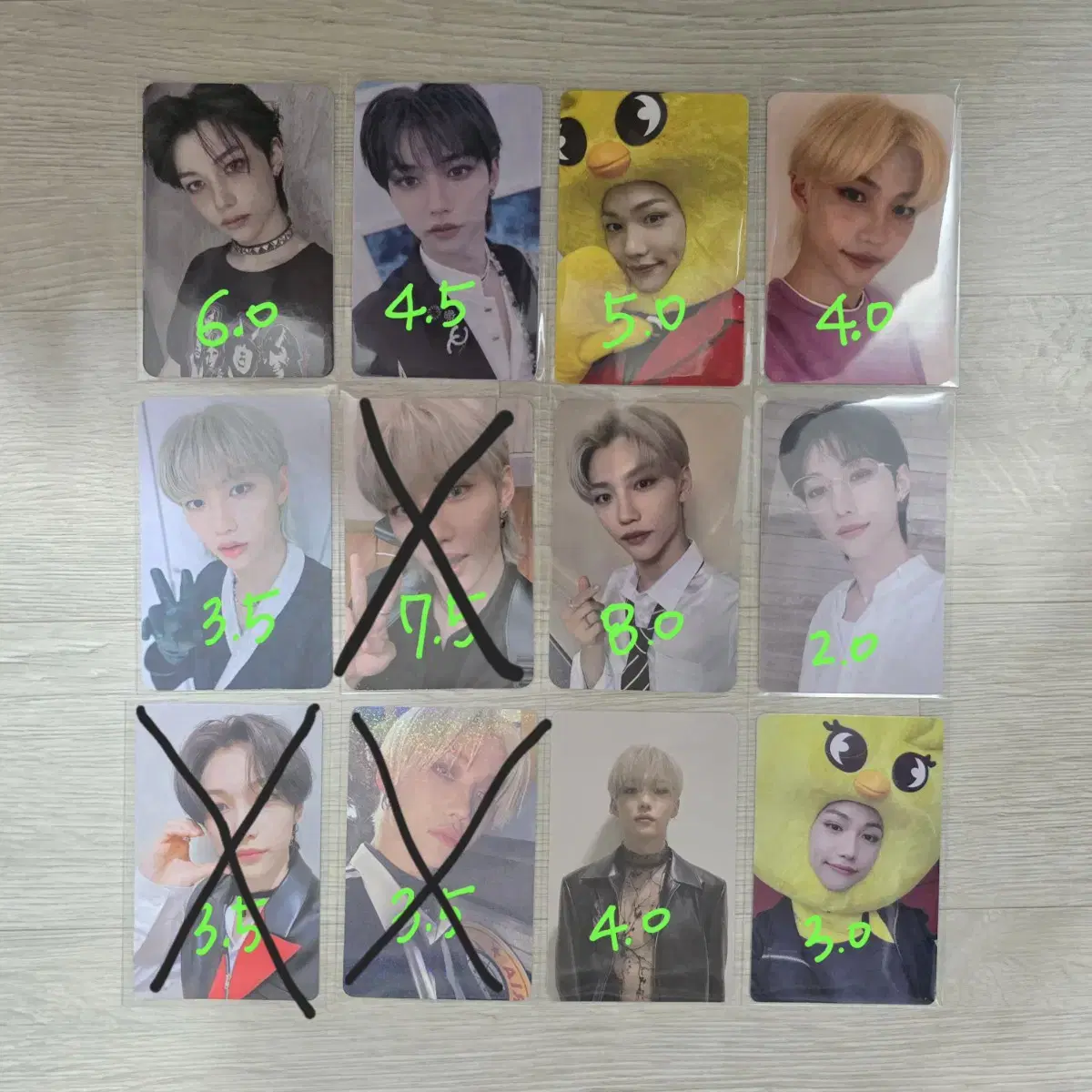 Felix Noji unreleased photocard @FelixNoji yizhiyu subk straykids RockstarMaxident