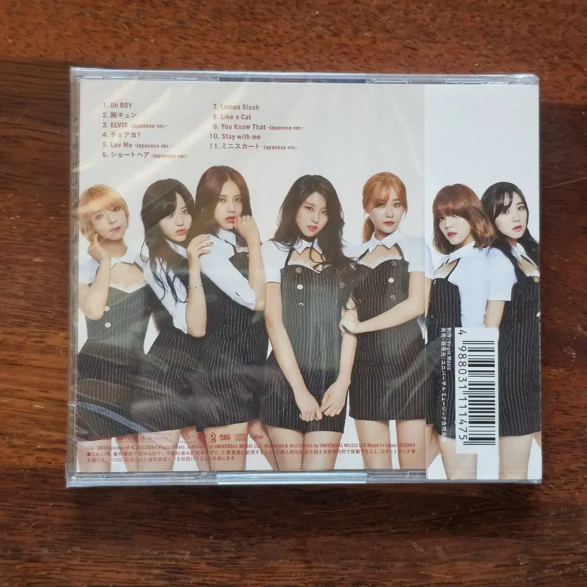 에이오에이 AOA Ace of Angle 걸그룹 일본 CD 미개봉 새상품