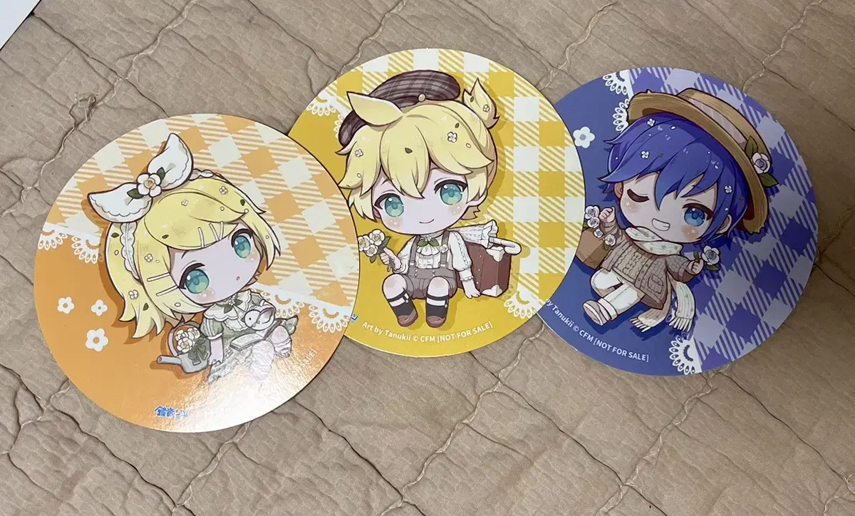 Vocaloid Bokaro Collaboration Cafe pre-order benefit Kagamine Rin Ren Kaito