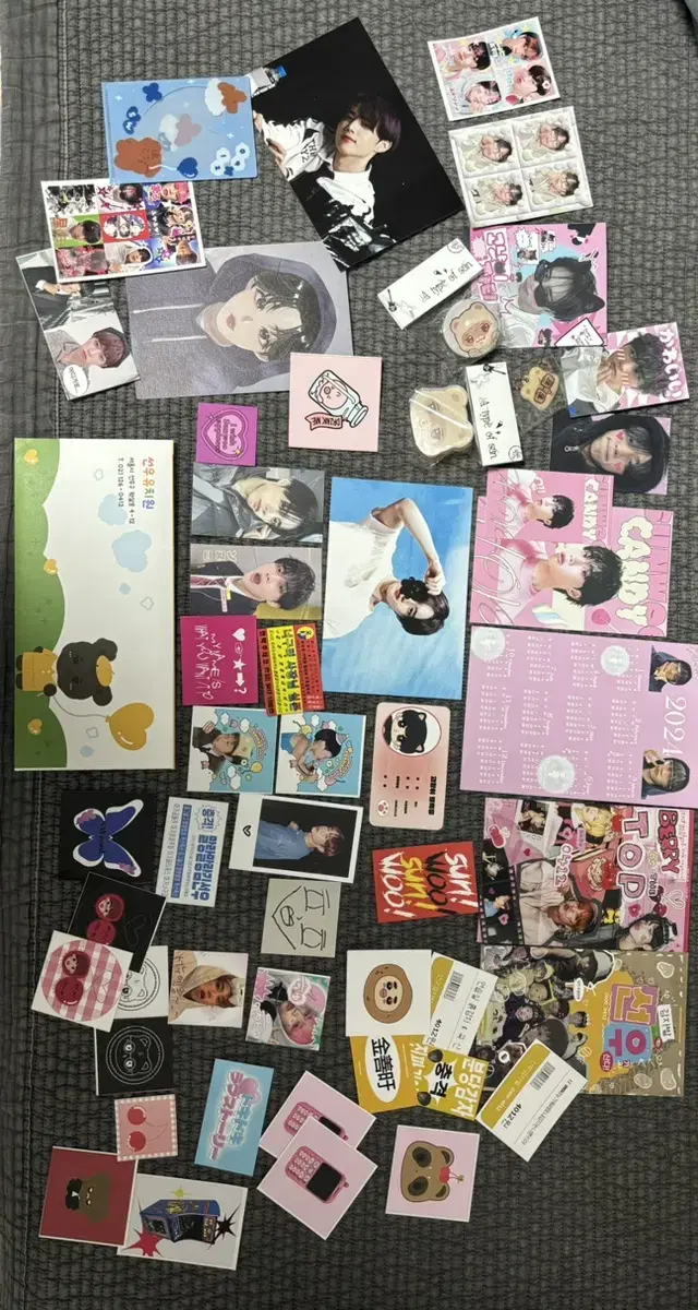 The Boyz sunwoo unofficial goods wts Sunwoo Sankka Sinsa pop up poster Purikura