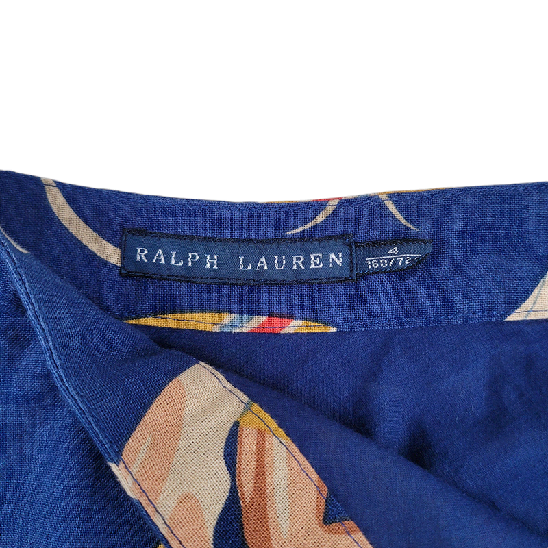 [4] Ralph Lauren 랄프로렌 린넨 스커트 치마