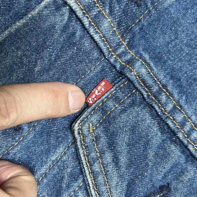 리바이스 levis 70505 청자켓 40size