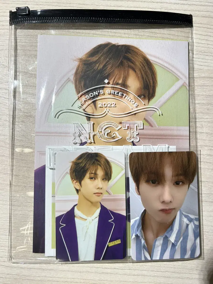 Jisung Seasons Greetings Photo Pack photocard postcard nct Jisung