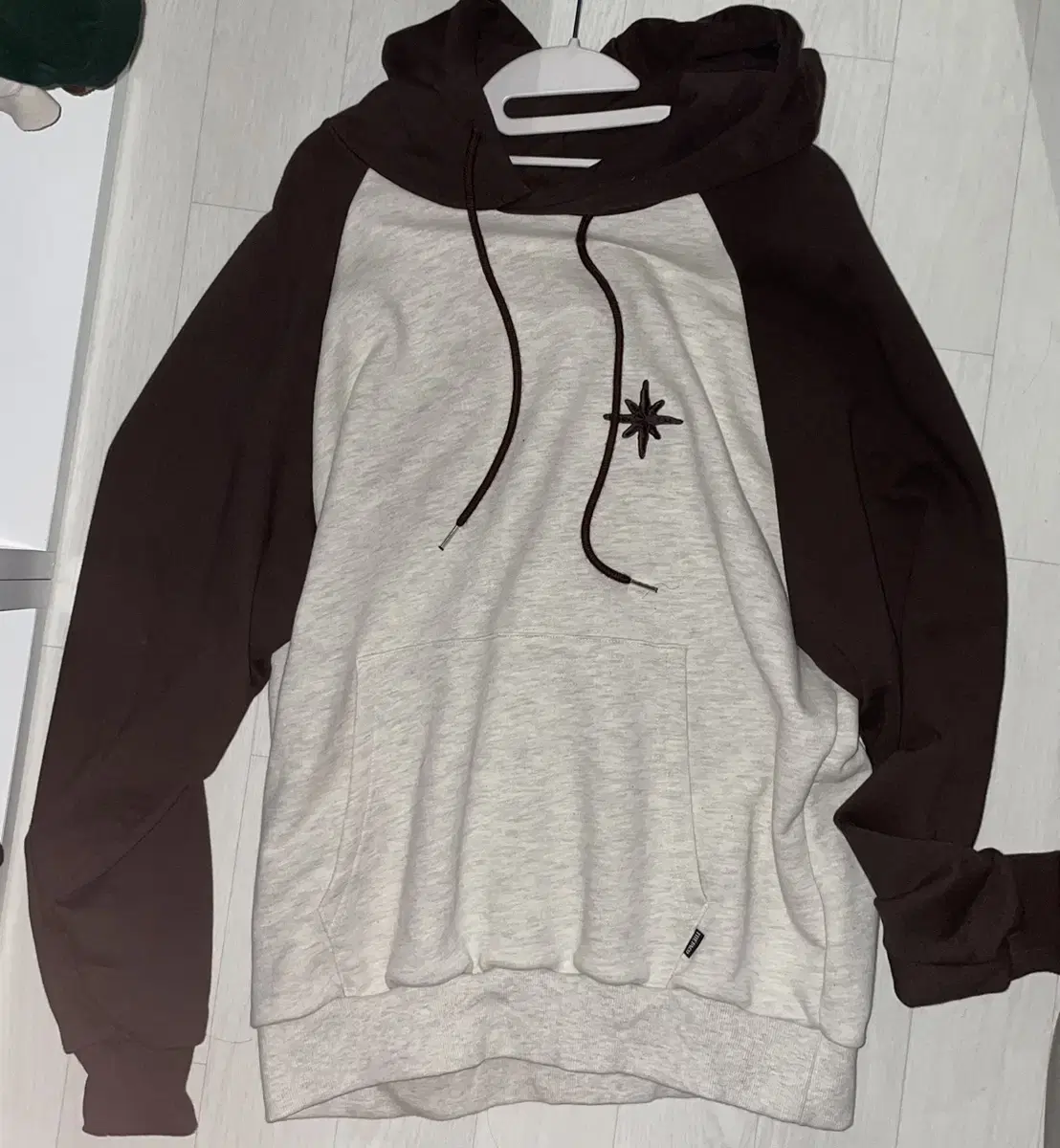 파고 후드티 FAVICON LOGO HOODY BROWN