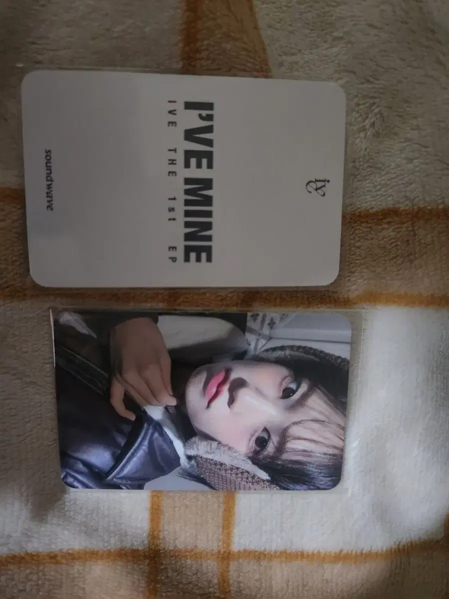 ive mein album unreleased photocard soundwave 7th Guidori