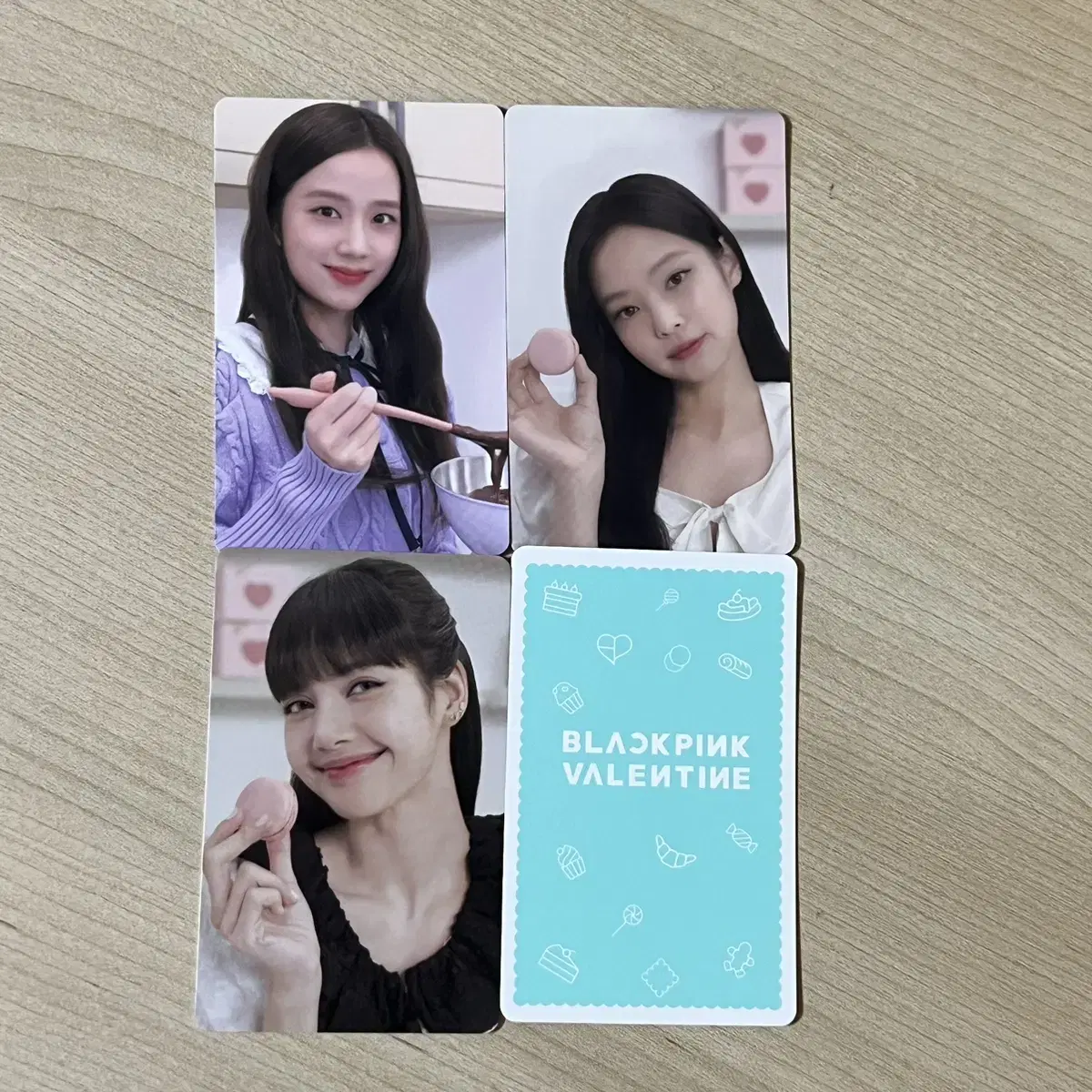 Black Pink Valentine photocard The Game Photo Cards in Bulk